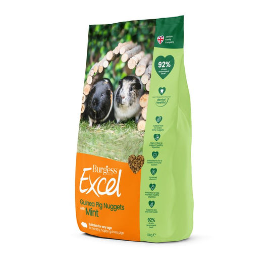 Healthy guinea pig food from Buggaz.


