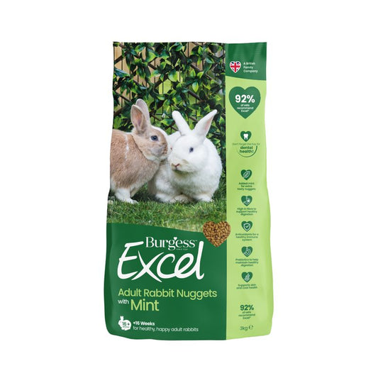 Complete diet for adult rabbits.

