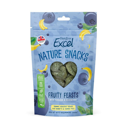 Natural rabbit and guinea pig snacks.
