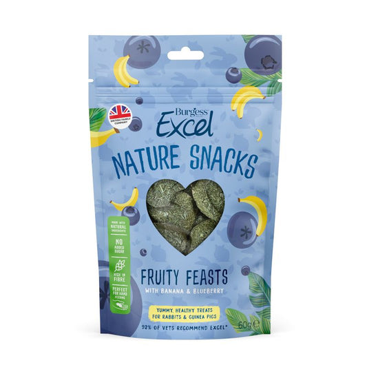 Natural rabbit and guinea pig snacks.