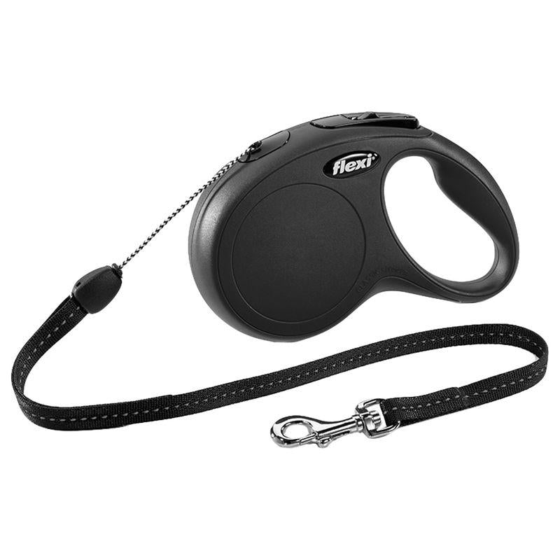 Small retractable dog leash