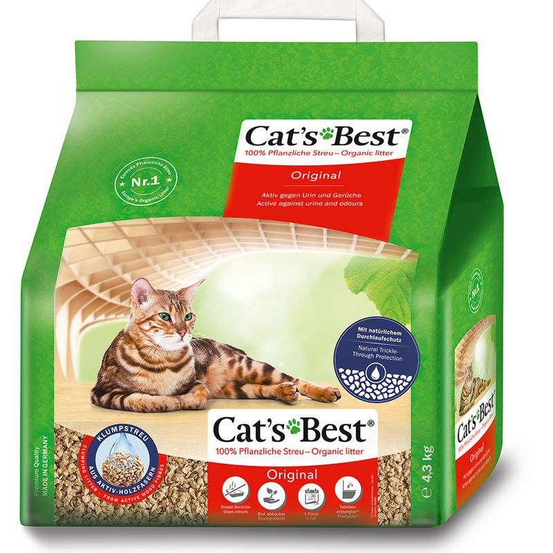Cat's Best Original eco-friendly cat litter
