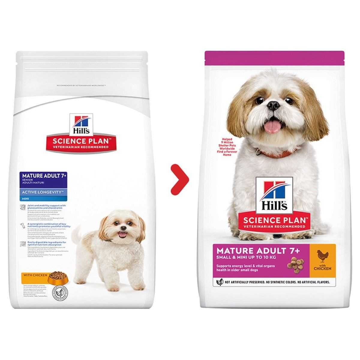 Mini dog chicken formula 