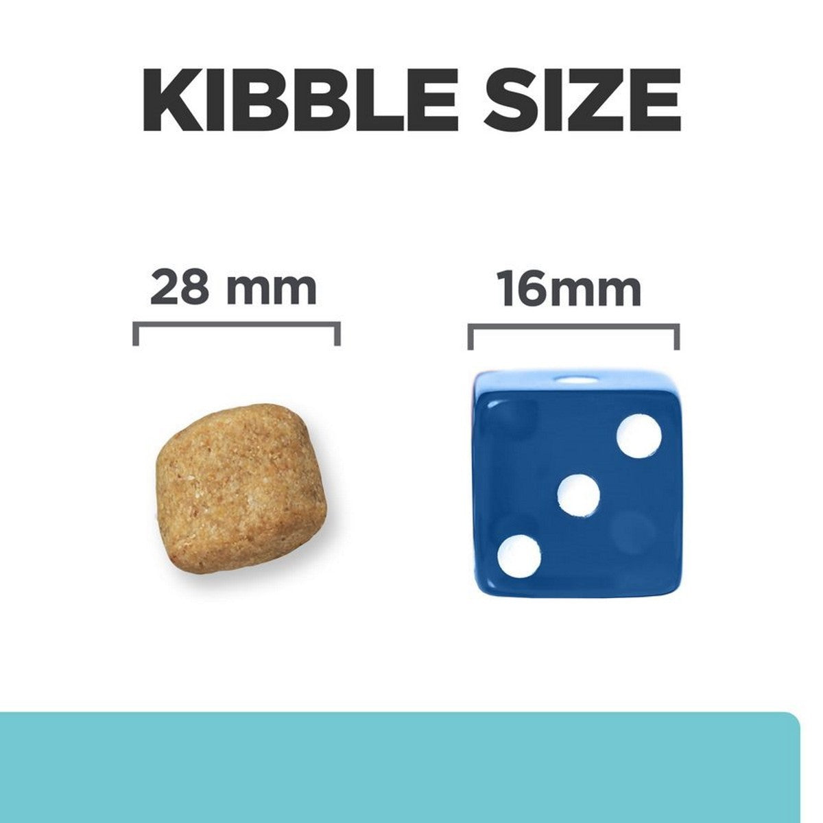 Kibble for clean teeth