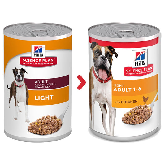 Wet food light chicken
