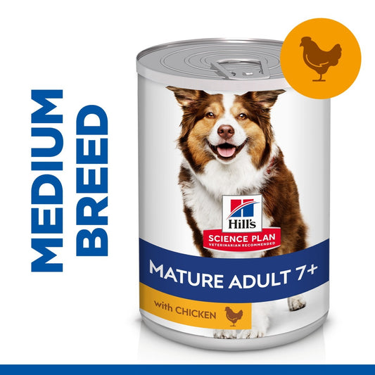 Hill’s senior chicken tins