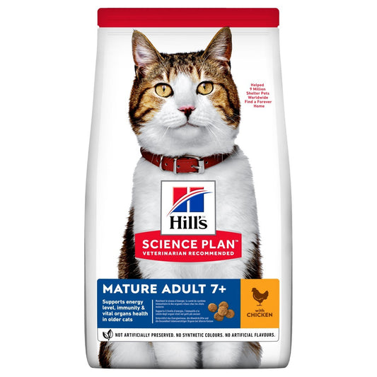 Hill’s senior cat chicken