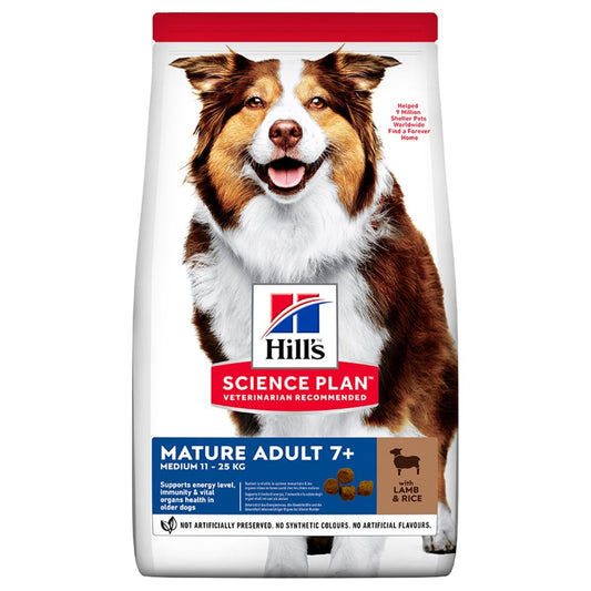Hill’s senior dog lamb