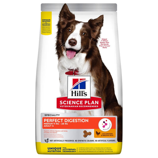 Hill’s medium dog digestion