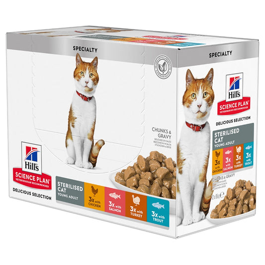 Wet cat food for young adults