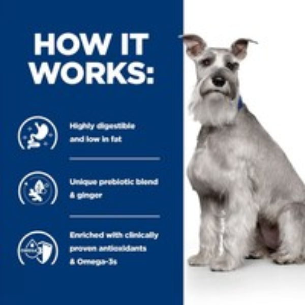 Prebiotic gut support kibble
