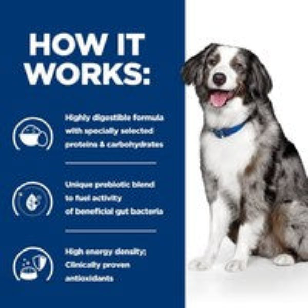 Sensitive digestion dog food