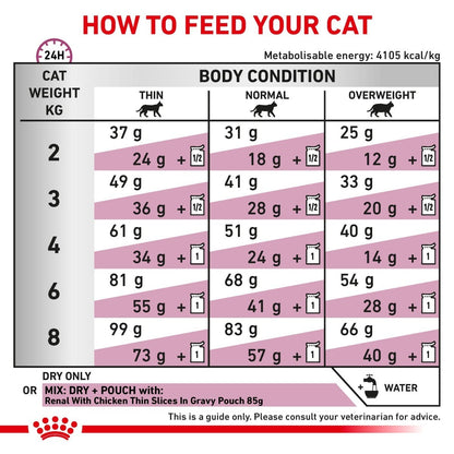 Cat food feeding chart指导如何喂养您的猫