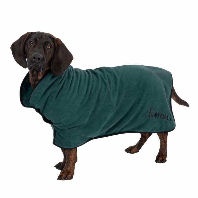Adjustable dog bathrobe