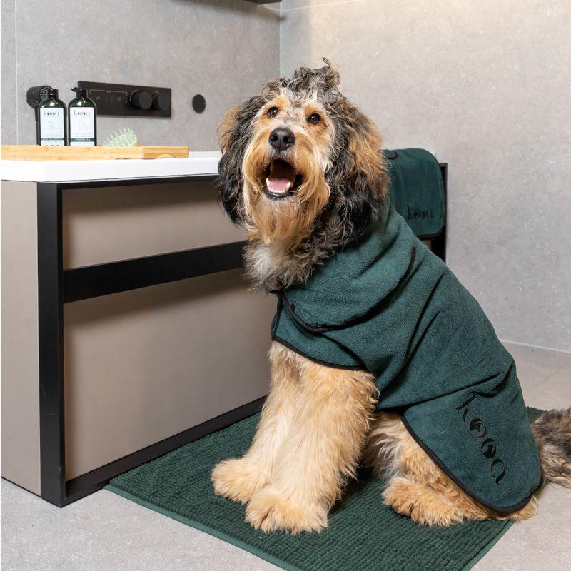 Quick‑dry dog robe