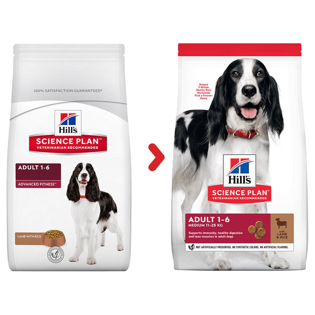 Lamb dog food pack