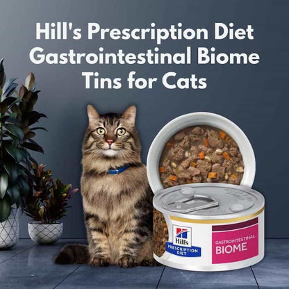 Hill's Prescription Diet Gastrointestinal Biome Tins for Cats