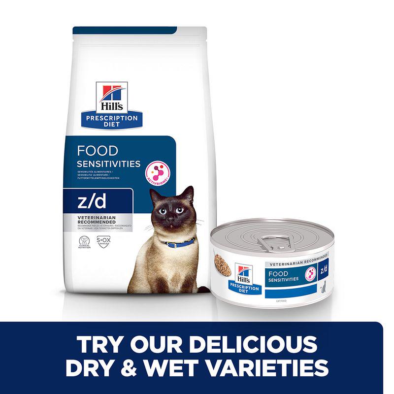Hill’s z/d hypoallergenic kibble