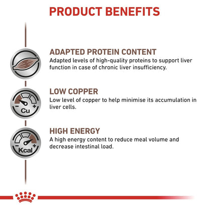 Product benefits of a dietary supplement with text and icons on a white background.