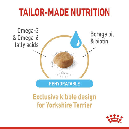 Senior Yorkie dry dog food