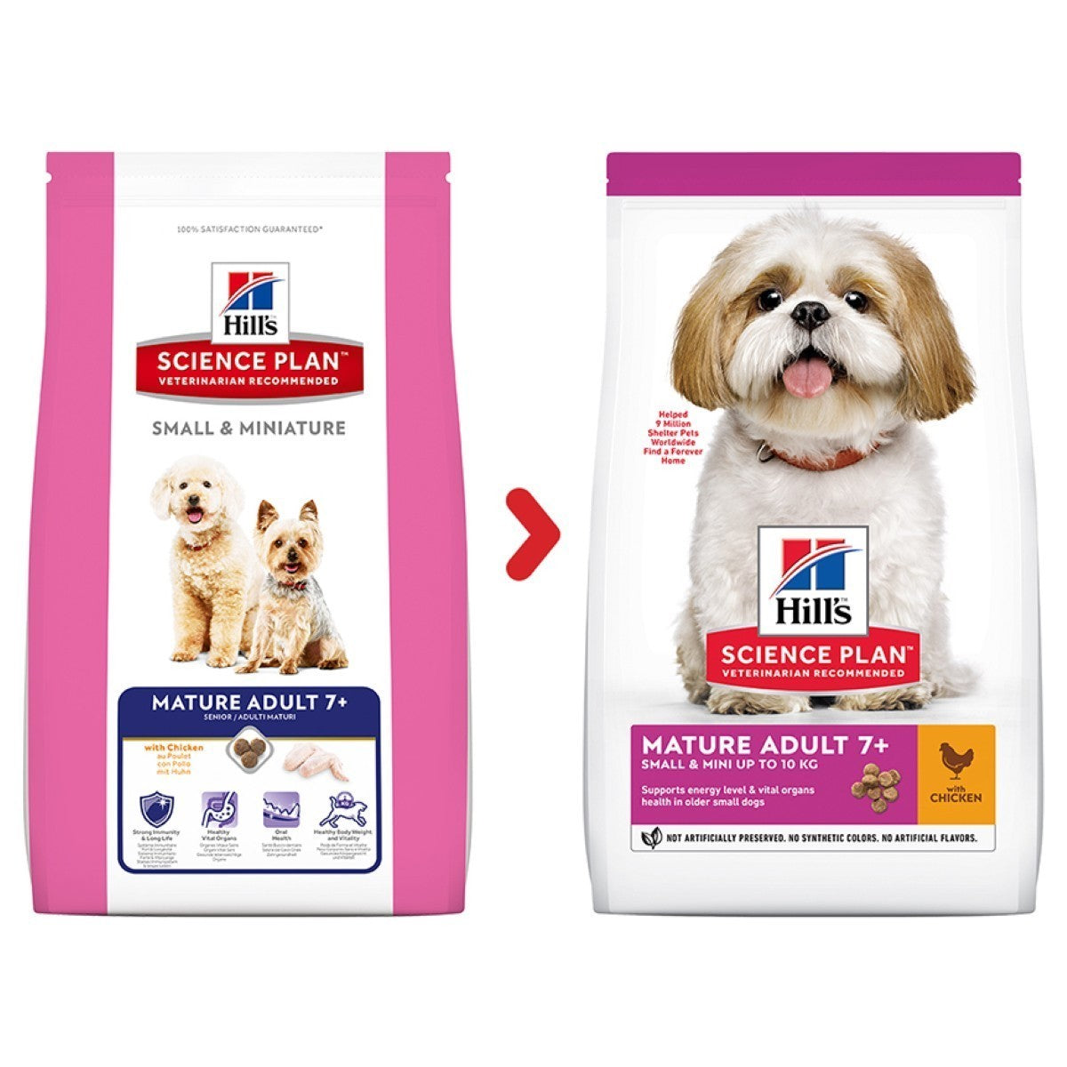 Small breed senior food