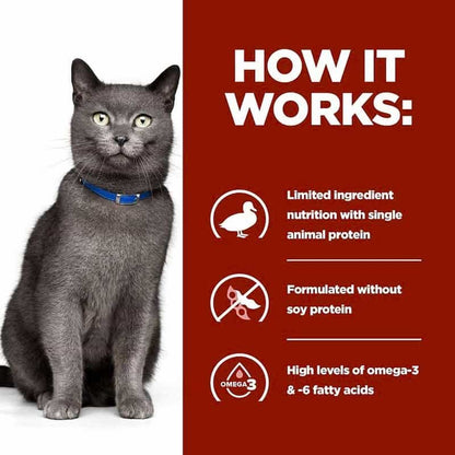 Hill's Prescription Diet DD Dry Food for Cats (Duck) 1.5kg