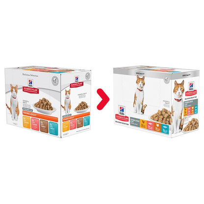 Delicious selection for sterilised cats